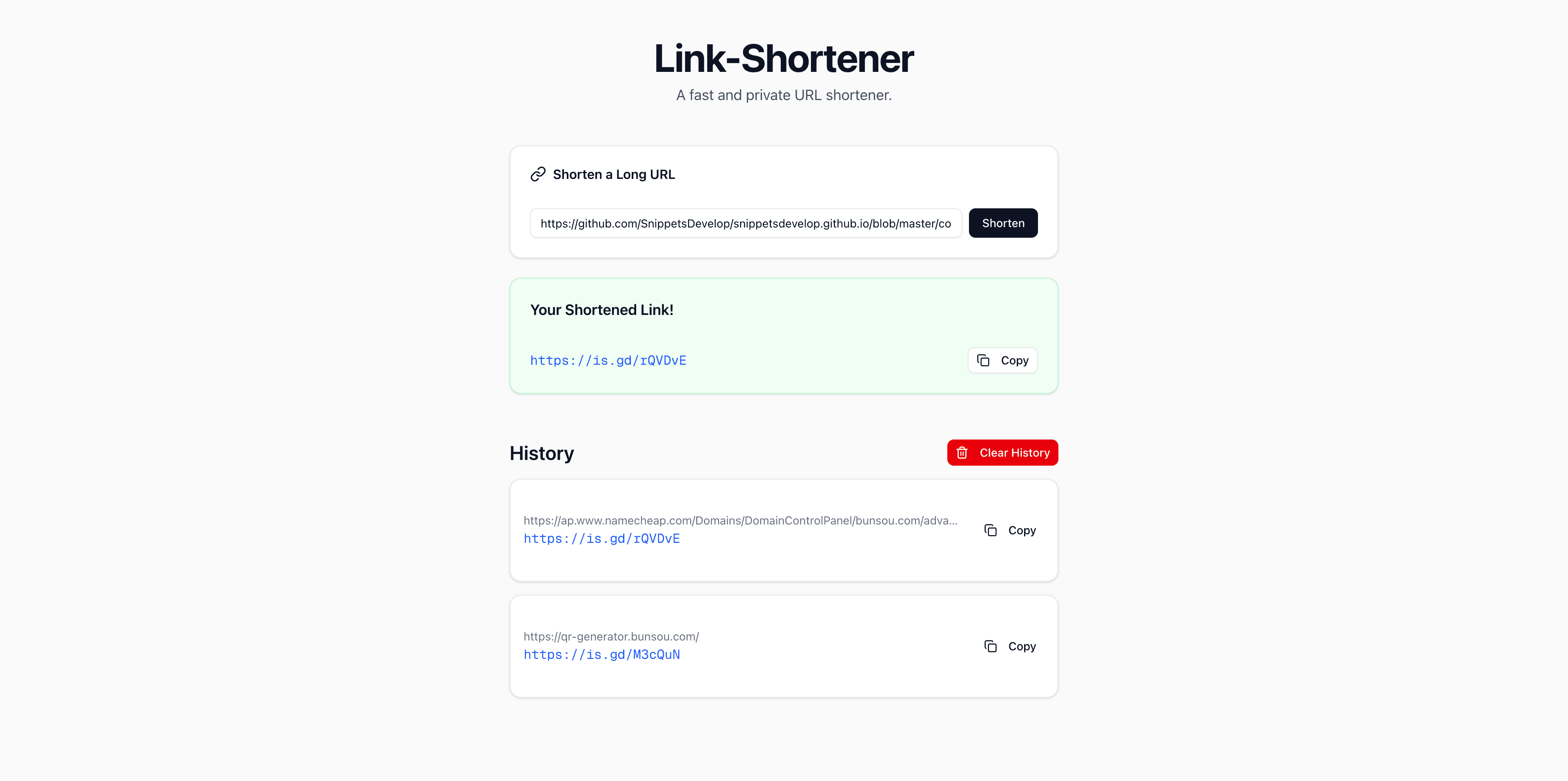 Link Shortener gallery 3