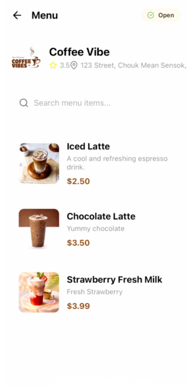 Coffee Pickup App gallery 3