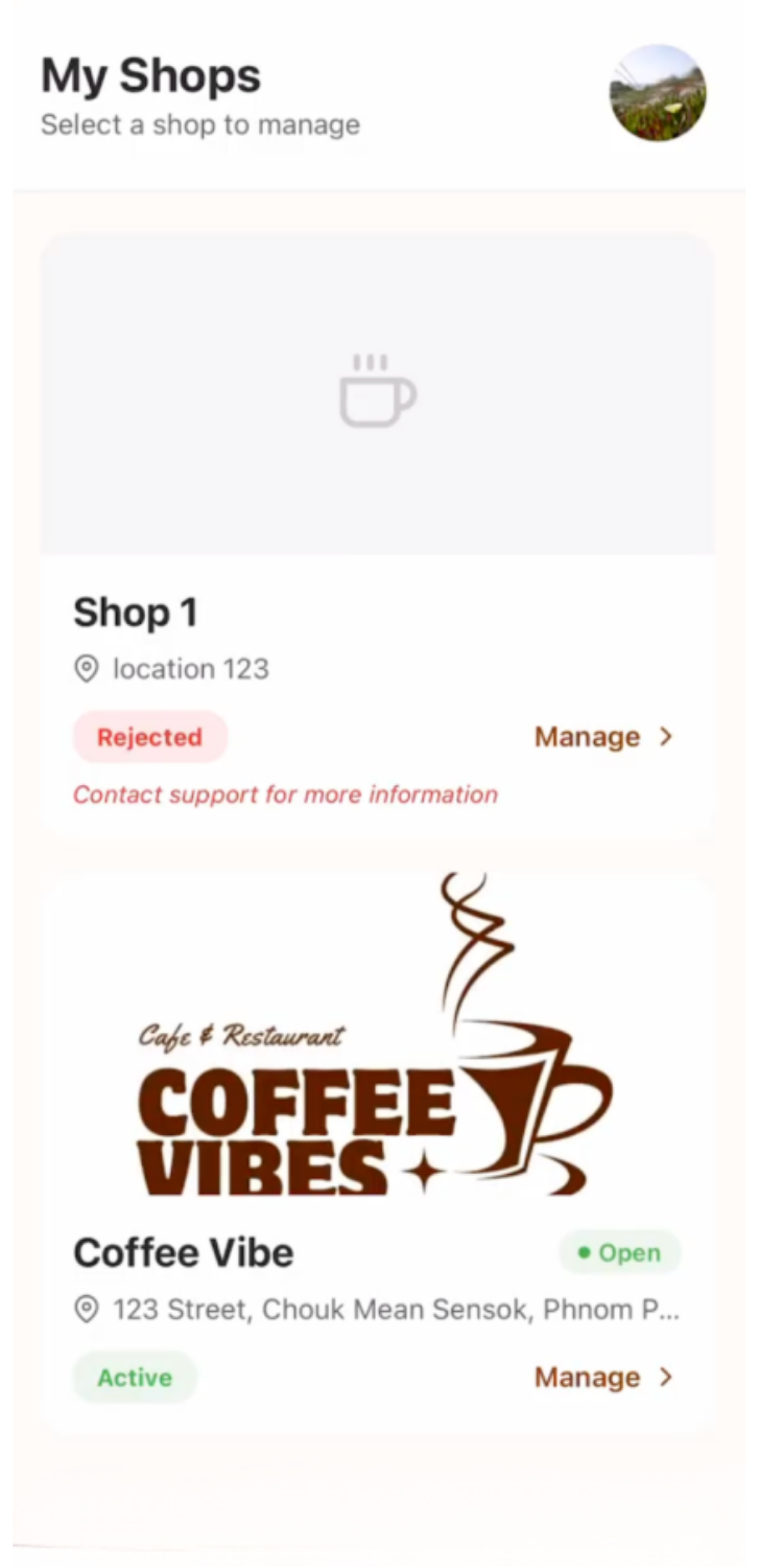 Coffee Pickup App gallery 6